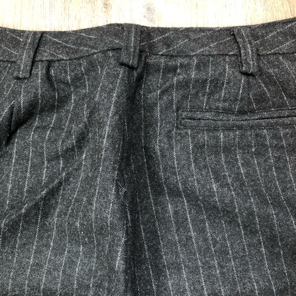 GAP Wool Pinstriped Straight Leg Trousers - Picture 15 of 17